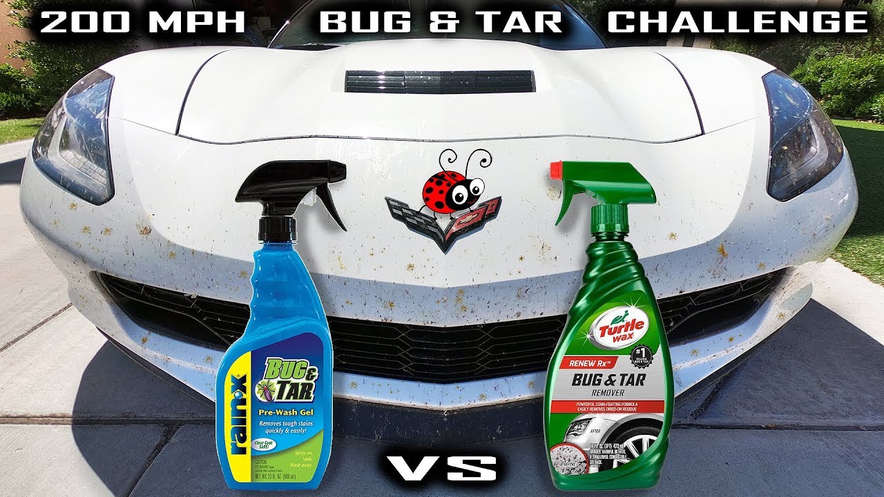 Rain-X Bug & Tar GEL vs Turtle Wax RENEW Rx
