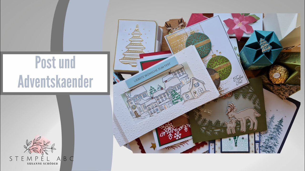 Post und Adventskalender 2024 - Produkte von Stampin´UP!