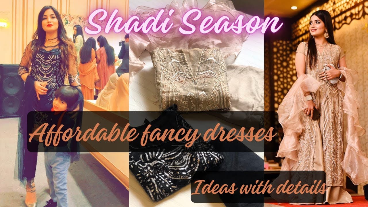 Self made fancy dresses design || Ideas+details || Latest and trendy design 🥰