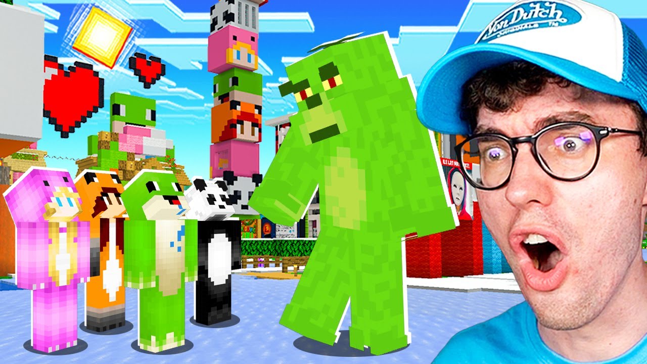 ZOBACZYLIŚMY NOWĄ POSTAĆ na KIDOWICACH w Minecraft...