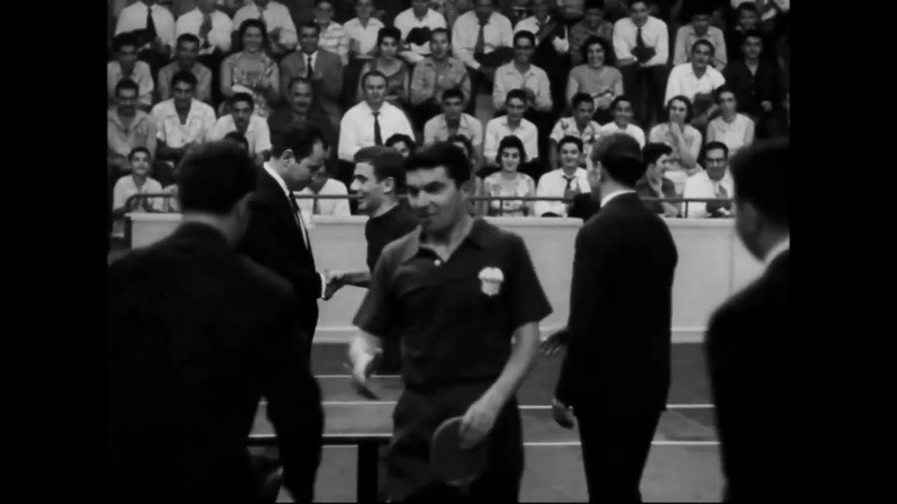 Le tennis de table vintage ping pong film français avant-guerre et durant la seconde guerre mondiale