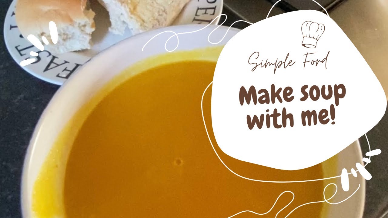 Make comforting soup with me! A little bit of unintentional ASMR too!