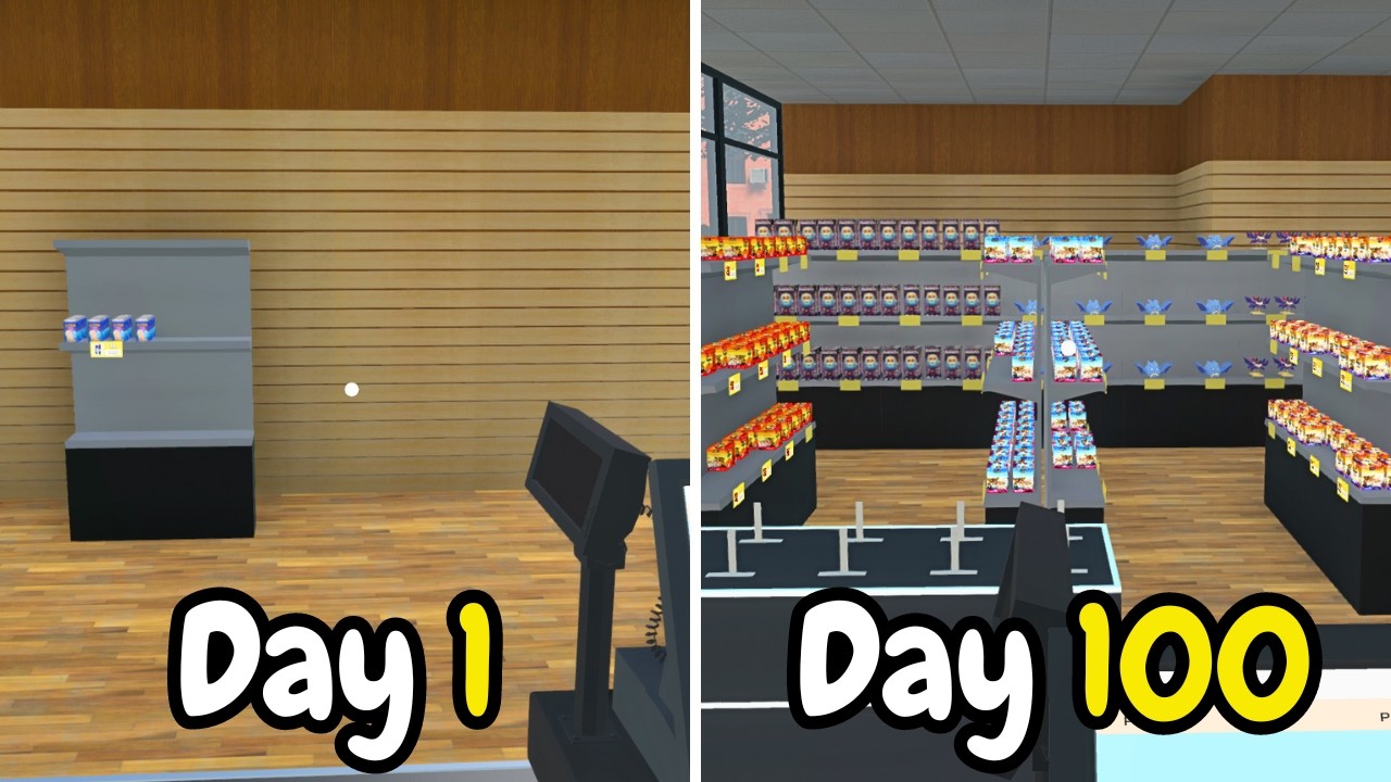 I Spent 100 Days in TCG Card Shop Simulator