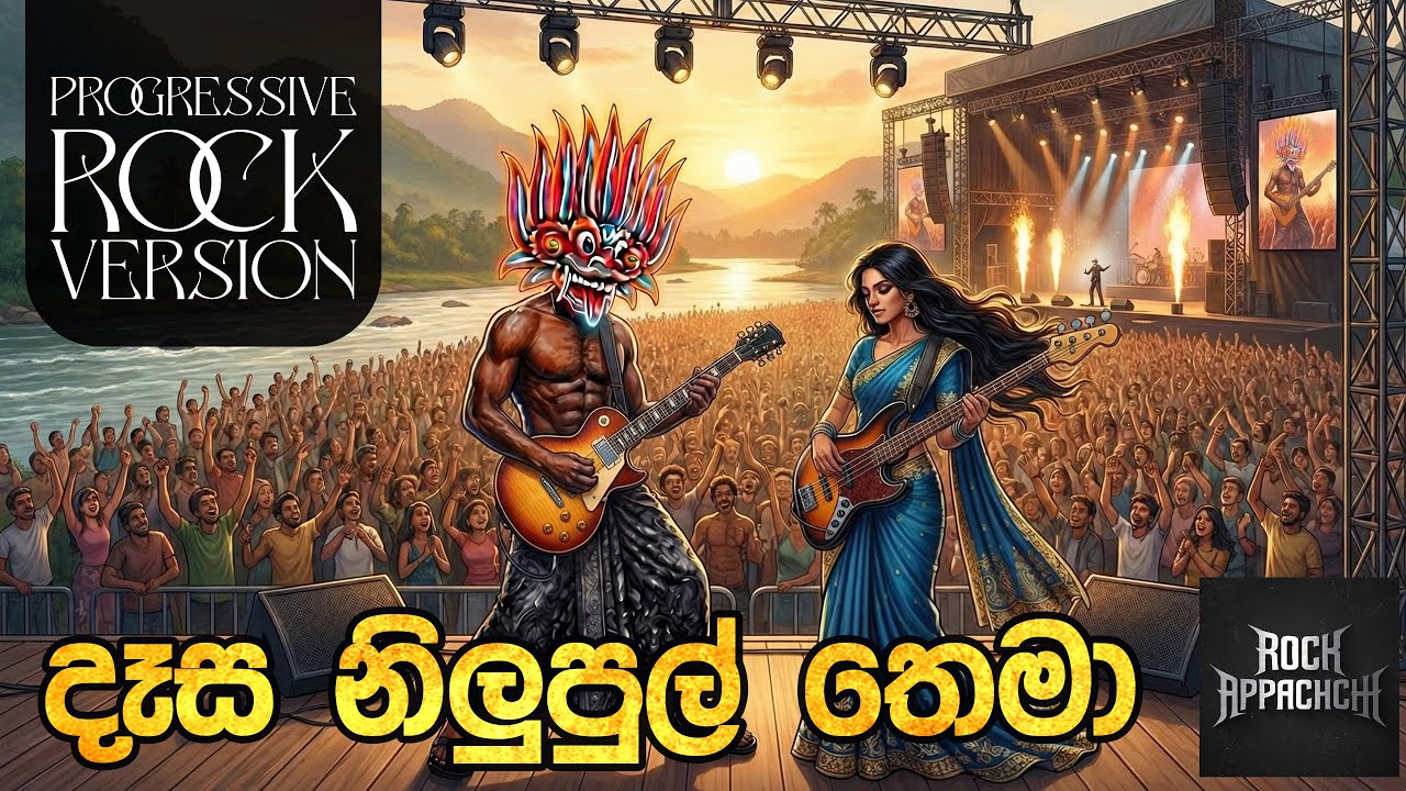 Dasa Nilupul Thema (Gunadasa Kapuge) - Progressive Rock Version