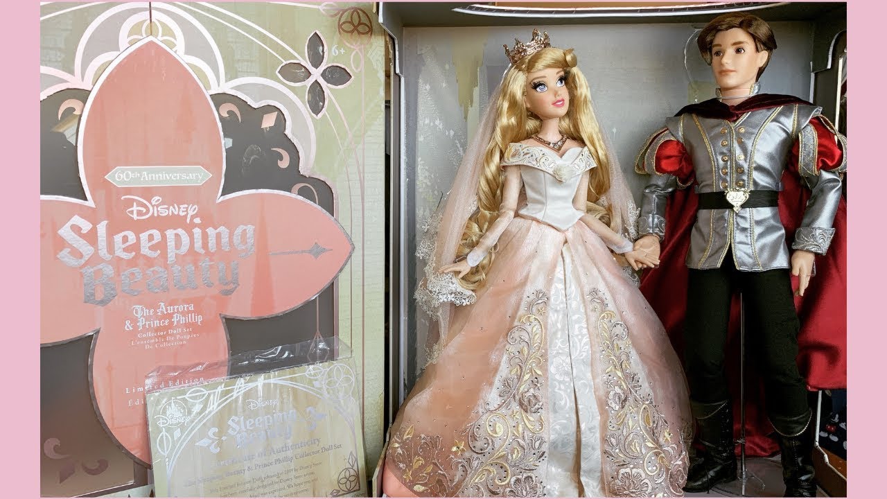 Sleeping Beauty 60th Anniversary The Aurora & Prince Phillip Limited Edition Wedding Doll Set Review