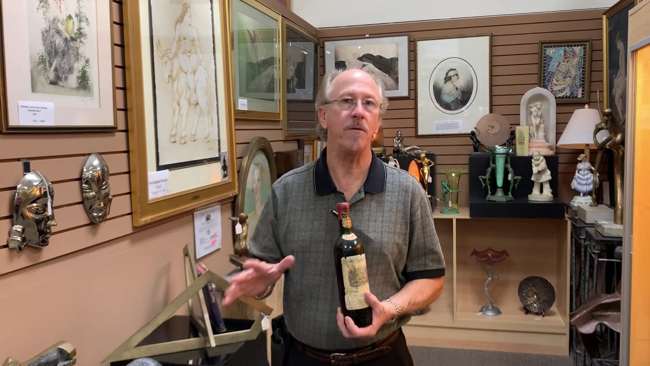 Chateau Lafite Rothschild 1959 Complete and Original in the net at Gannon's Antiques