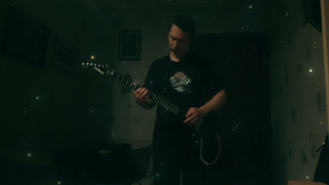 Спокойная ночь - КИНО (кавер на соло Ю.Каспаряна)