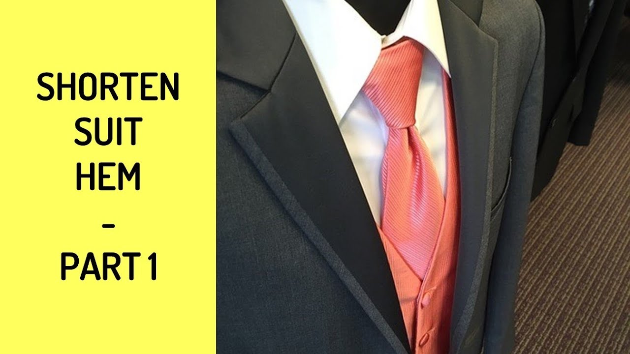 Shorten Business Suit - Part 1