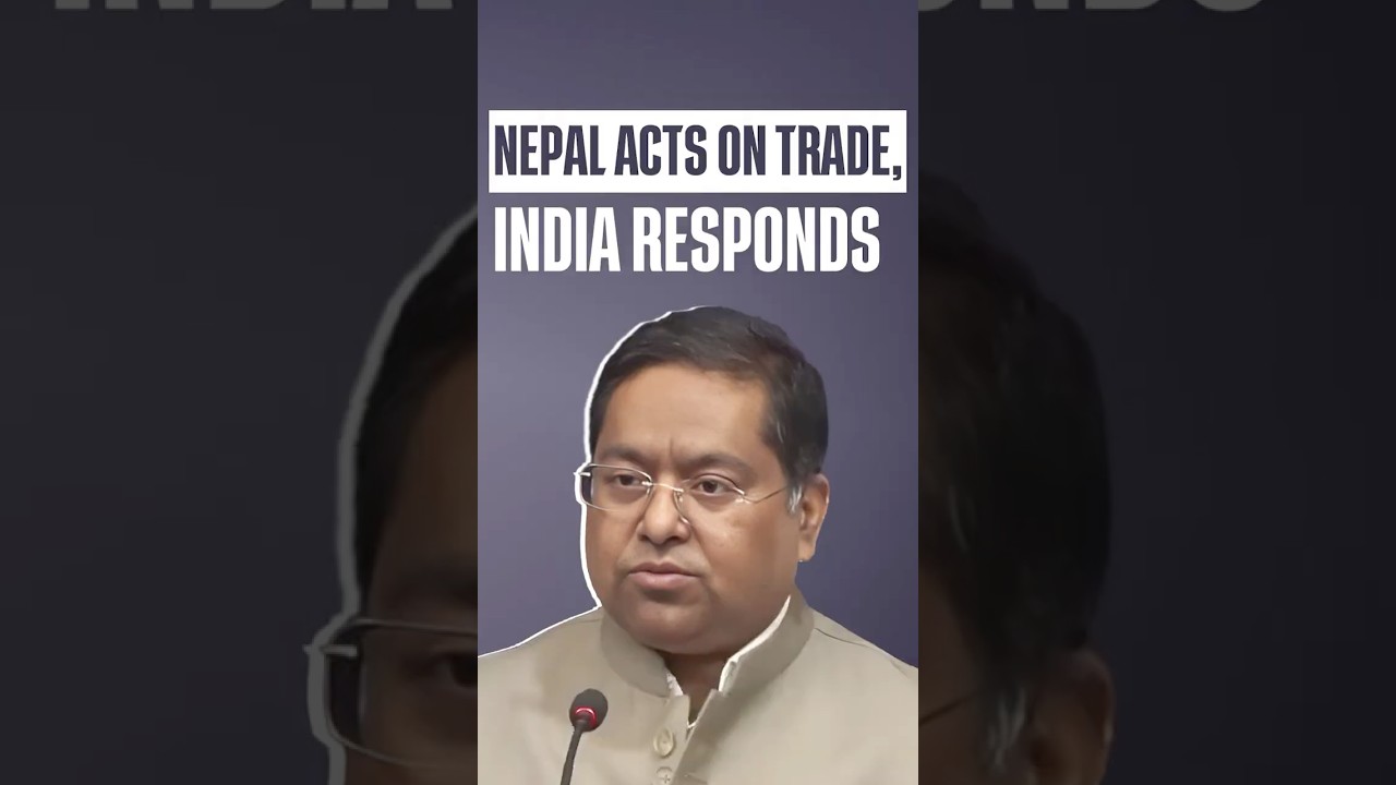 Nepal Acts on Trade, India Responds #meaindia #indianepalnews