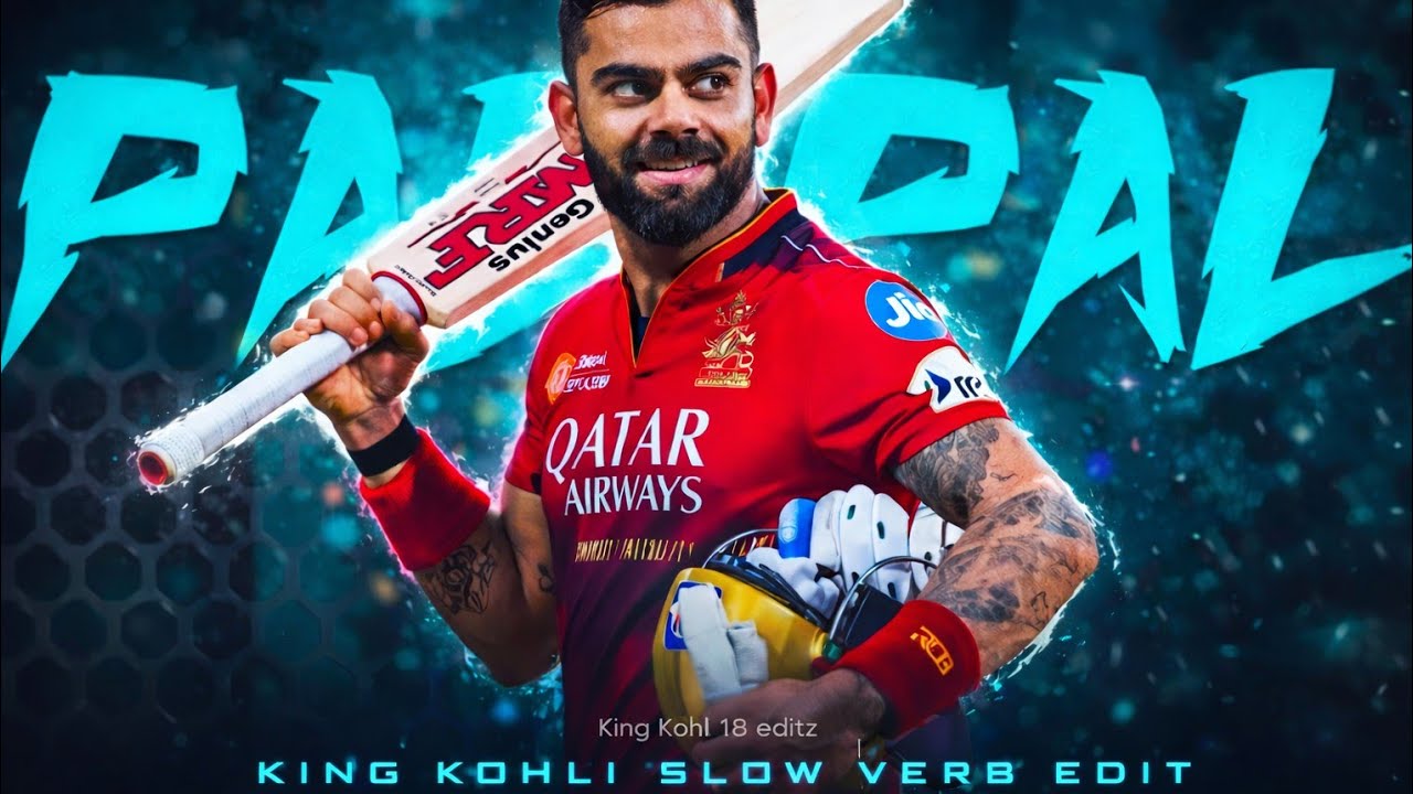 VIRAT KOHLI X PAL PAL ☺️🥰 | 4K HD | BEST PAL PAL VERSION | #cricket 