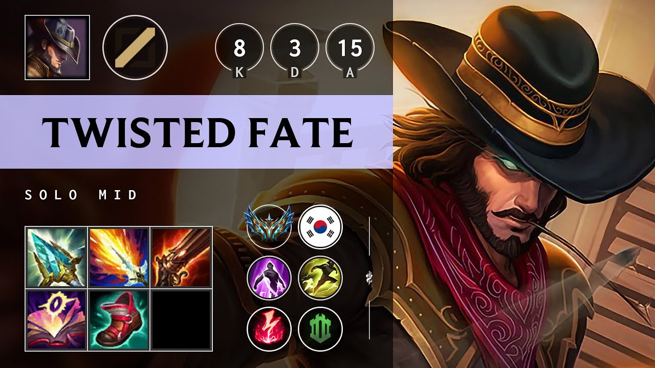 Twisted Fate Mid vs Sylas - KR Challenger Patch 25.S1.3
