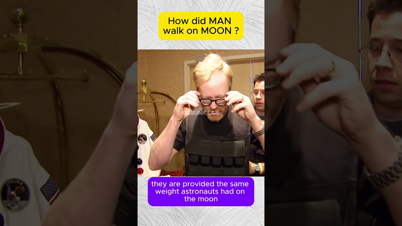 How Humans Walked on the Moon: The Real Story in 60 Seconds! #DebunkLab #Apollo11 #NASA