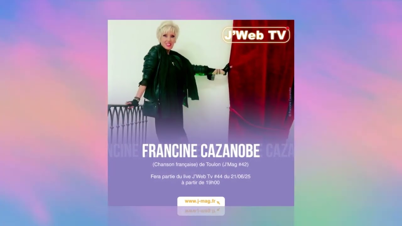 Promo live J'Web Tv #44 (21/06/25)