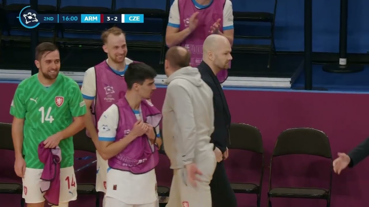 SESTŘIH | Arménie - Česko 5:4 (3:1)