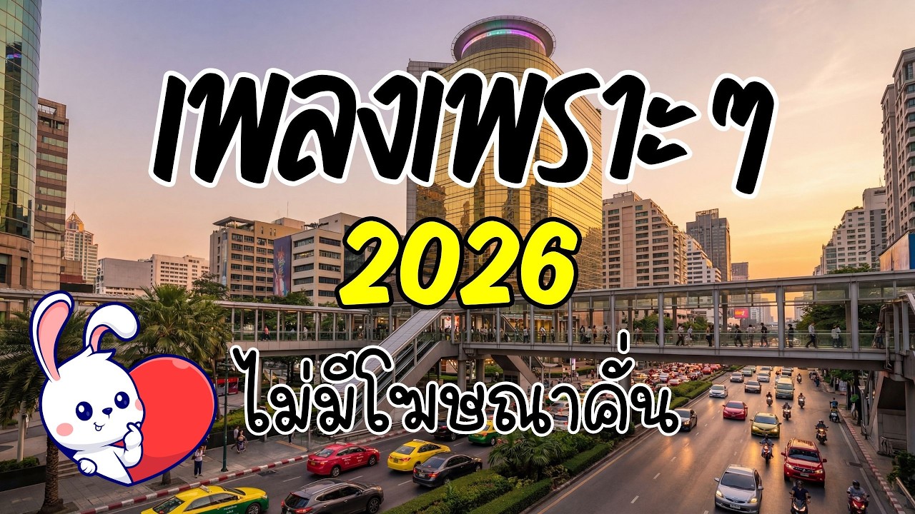 รวมเพลงเพราะๆ ฟังสบาย 2026 [Vol.46] 🎧 ฟังยาวๆ ต่อเนื่อง 🎸(ไม่มีโฆษณาคั่น) | กระต่ายอ้วน ชวนฟัง 🐰