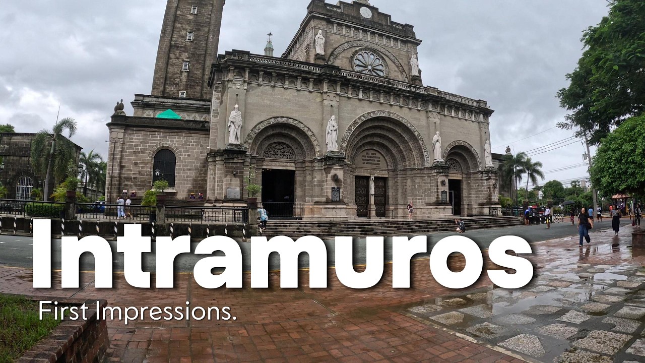 Intramuros First Impressions 🇵🇭 | Walking Through Old Manila