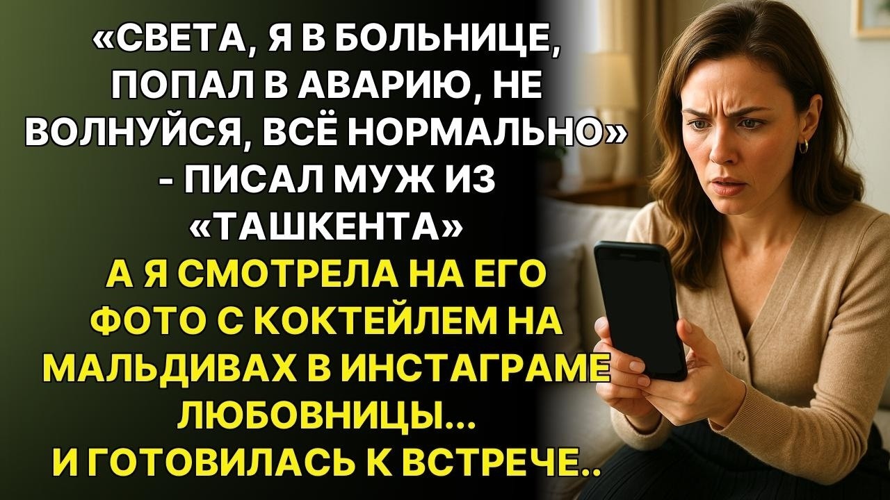 «Света, я в больнице, попал в аварию» — писал муж из 