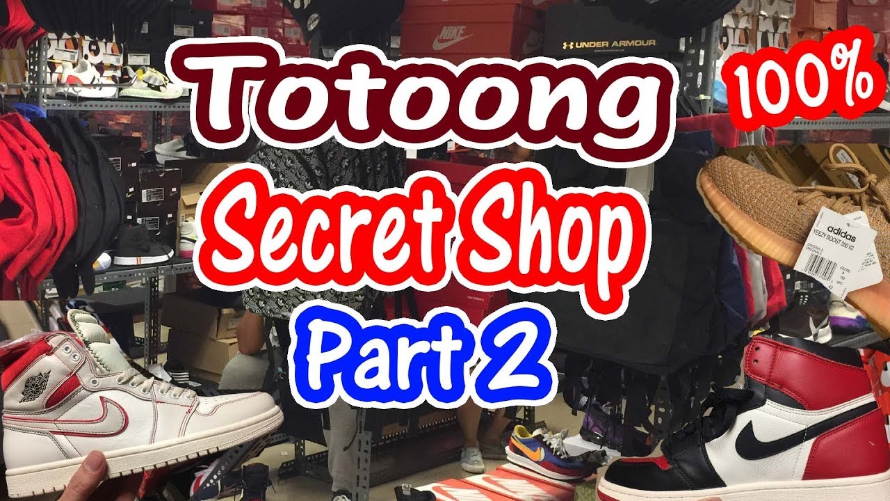 Secret Shop - Sikretong Bilihan ng Sapatos | Totoong Secret Shop | Unautorized Authentic l OEM