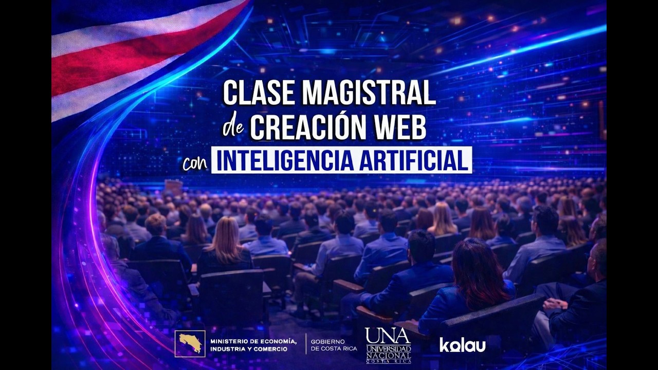 CLASE MAGISTRAL DE CREACIÓN WEB CON INTELIGENCIA ARTIFICIAL