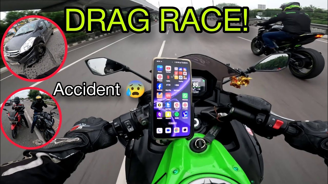 Z900 ke saath lag gyi RACE 😱😱 Kaun Jeeta? 🤔 || Sunday Breakfast Ride to Arravali Hills🔥
