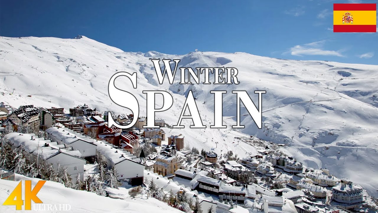 Winter Spain 4K Ultra HD &bull; Stunning Footage Spain, Scenic Relaxation Film with Calming Music.