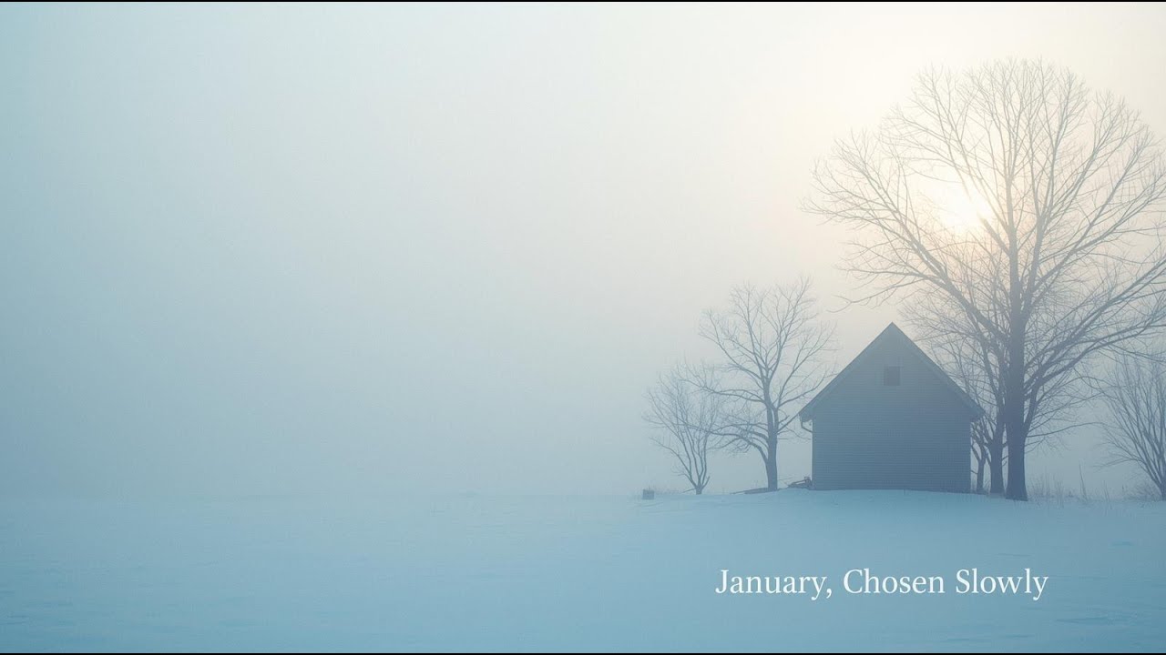 Easy, We Begin Again - January, Chosen Slowly | Indie Folk Instrumental Focus Music