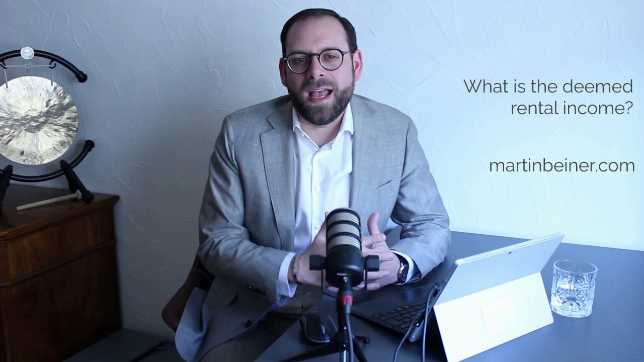 What is the deemed rental income?