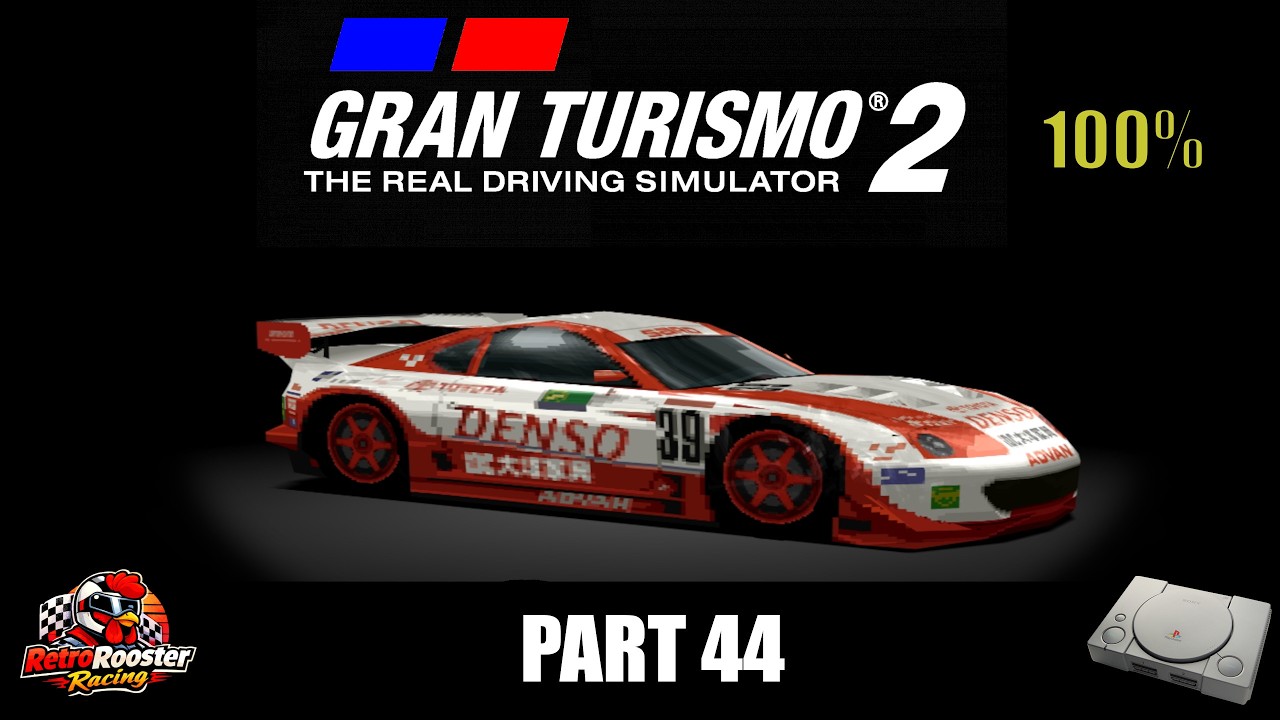 Gran Turismo 2 PS1 – Part 44 | Laguna Seca 200 Miles Endurance | Denso SARD Supra