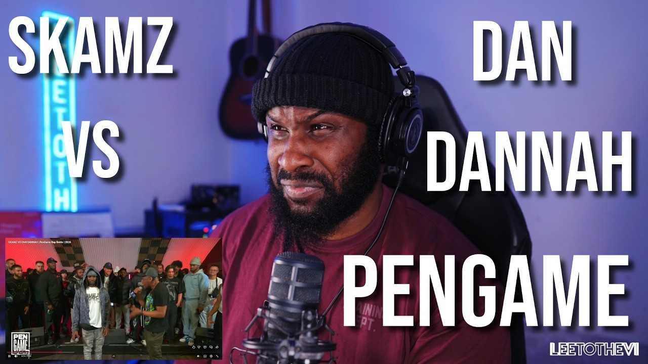 SKAMZ VS DAN DANNAH | PenGame Rap Battle | 2026 [Reaction] | LeeToTheVI