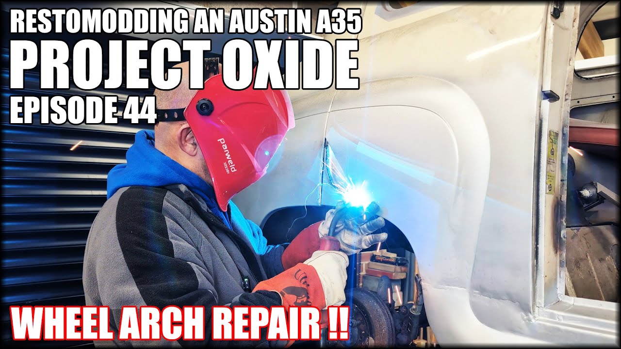 Замена внутренней и внешней колесной арки Austin A35. Проект «Оксид». Часть 44. Реставрация Austi...