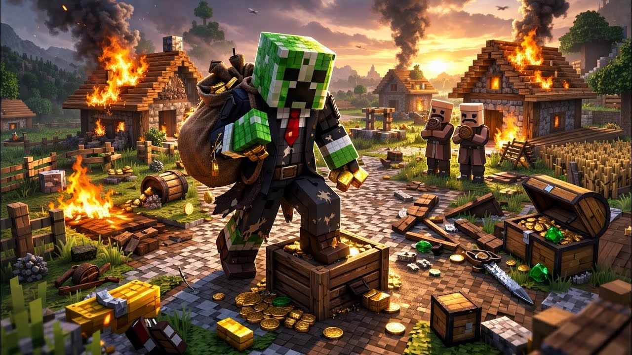 FACCIAMO RAME A DEI POVERI VILLAGER INDIFESI - RANDOMCRAFT #2