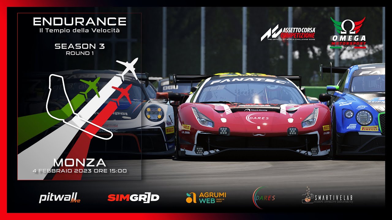 OMEGA MOTORSPORT ITALIA -  3h Monza - Il tempio della velocità