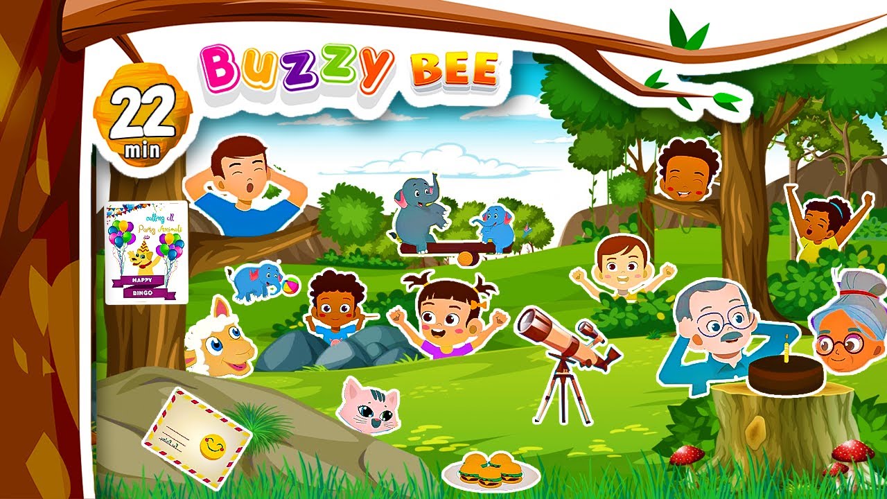 22 MINUTES NURSERY RHYMES AND FUN WITH BUZZYBEE! | NURSERY RHYMES COMPILATION