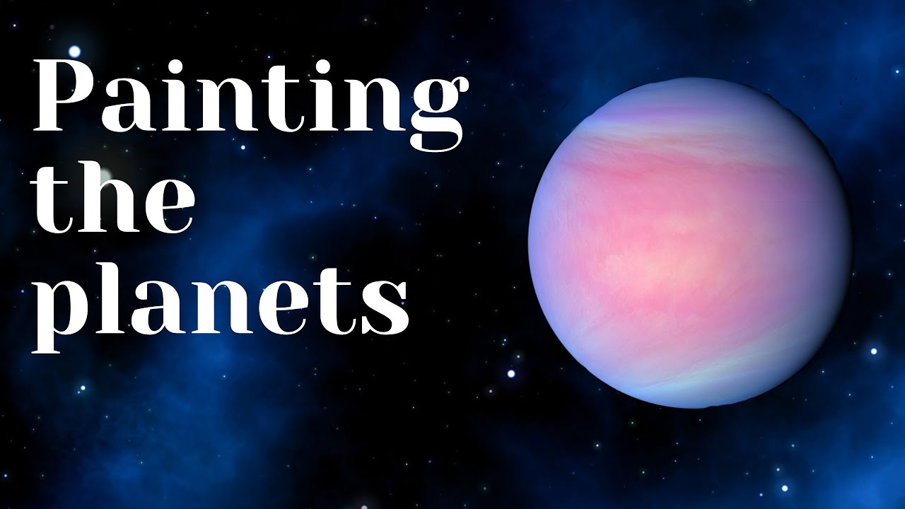 Out of this world painting of the planets in Acrylic!