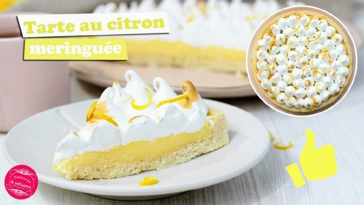 🍋 La meilleure TARTE AU CITRON MERINGUEE ! Facile 🍋