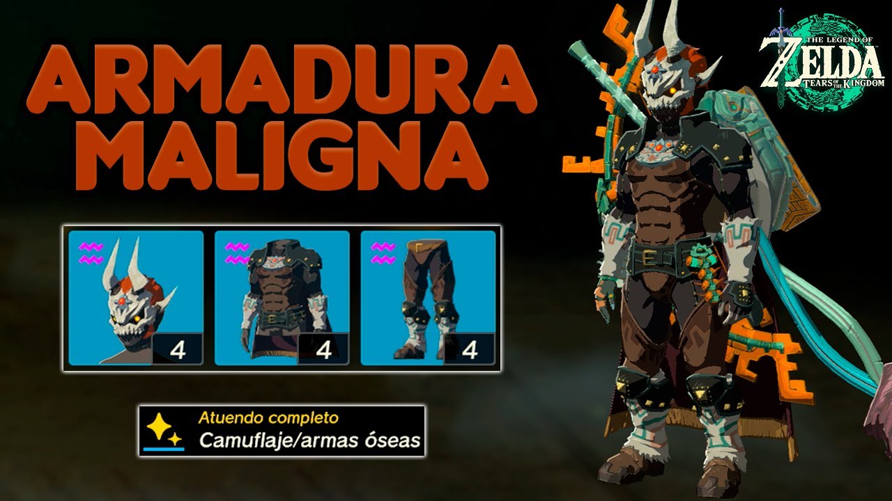 Guía: Traje Espíritu Maligno - La armadura de Phantom Ganon | Zelda: TotK