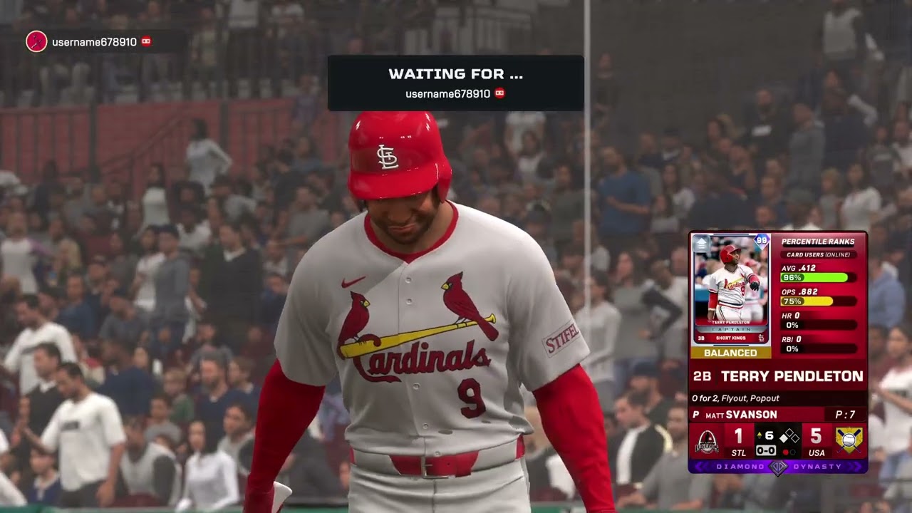 MLB The Show 25 all Cardinal team part 2