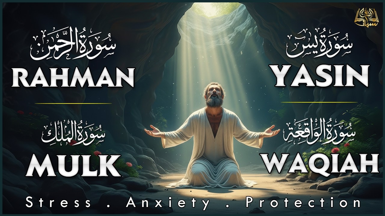سورة يس، الرحمن، الواقعة، الملك استمع بنية الرزق والبركة وتيسير الأمور تلاوة هادئة Quran Recitation