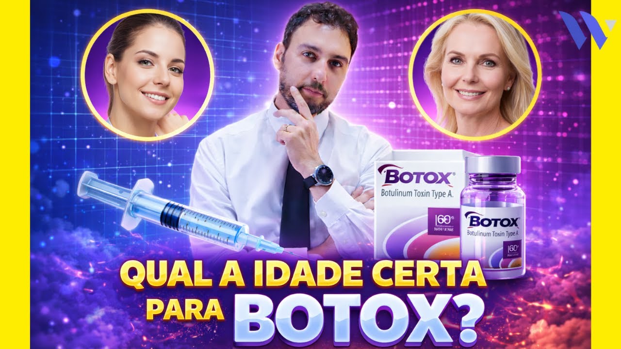 Qual a Idade Certa para Começar o Botox? Verdades sobre Aplicação Preventiva e Corretiva