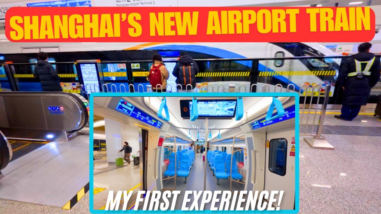 Why This New Shanghai Airport Link Train Is A Game Changer!