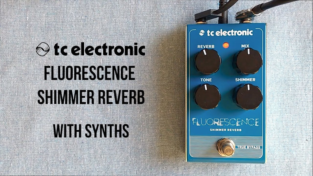 TC Electronic Fluorescence Shimmer Reverb Demo with Synths