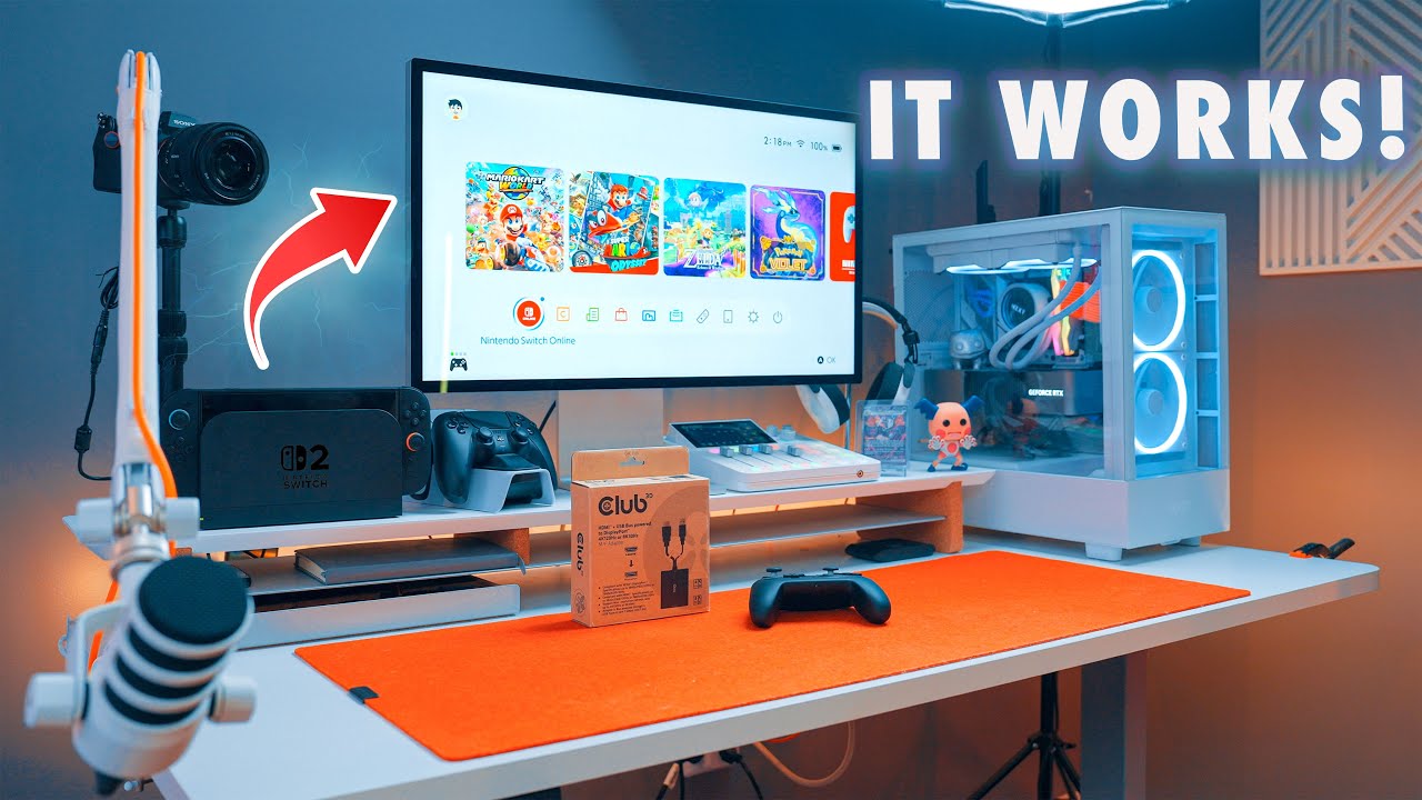 How to Connect Nintendo Switch 2 to Apple Studio Display | PlayStation 5 & Xbox
