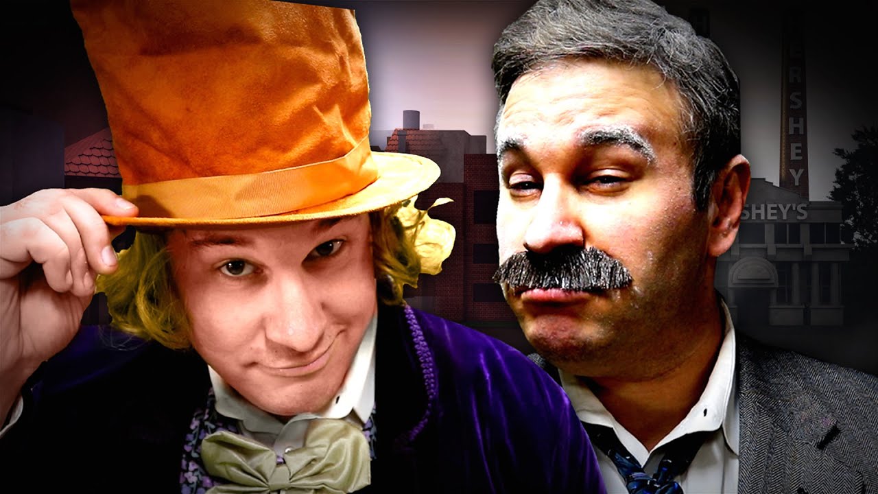 Willy Wonka vs Milton Hershey - Chaotic Rap Battles
