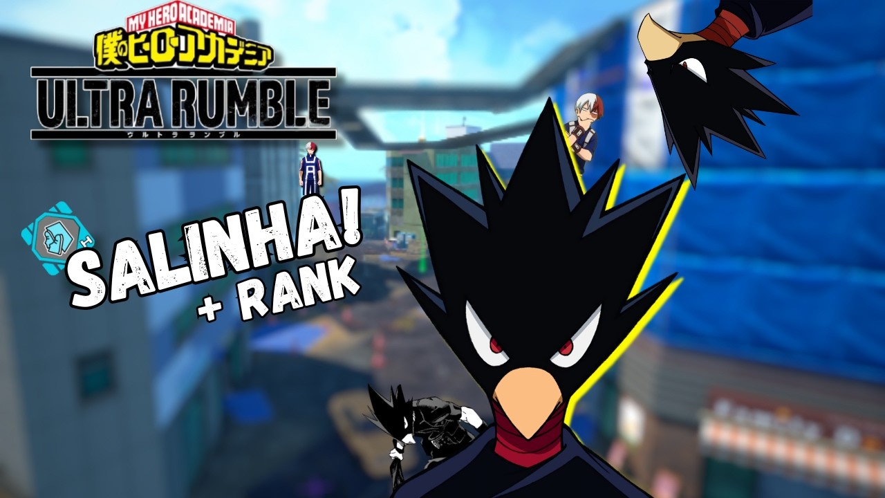 LIVE🔴 - Ranked Hoje e Salinha Custom mais Tarde? - My Hero Ultra Rumble - PC