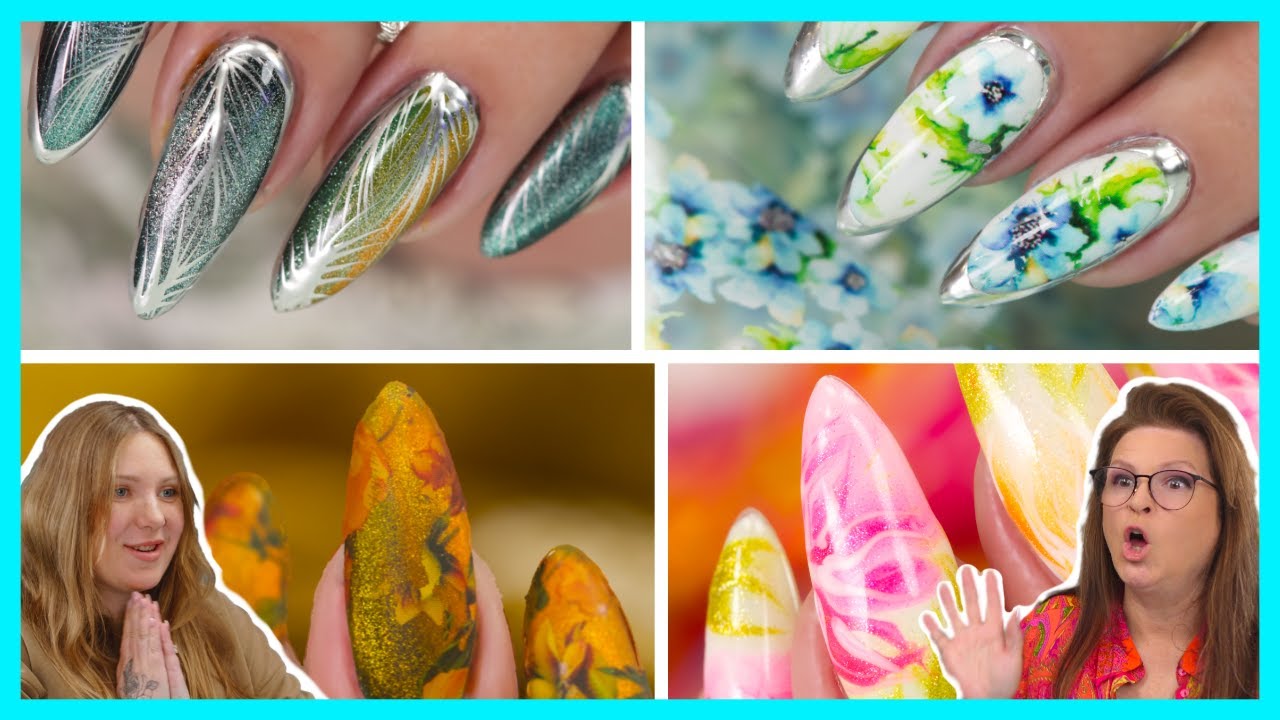 Experimenting with New Nail Art Kit🎨