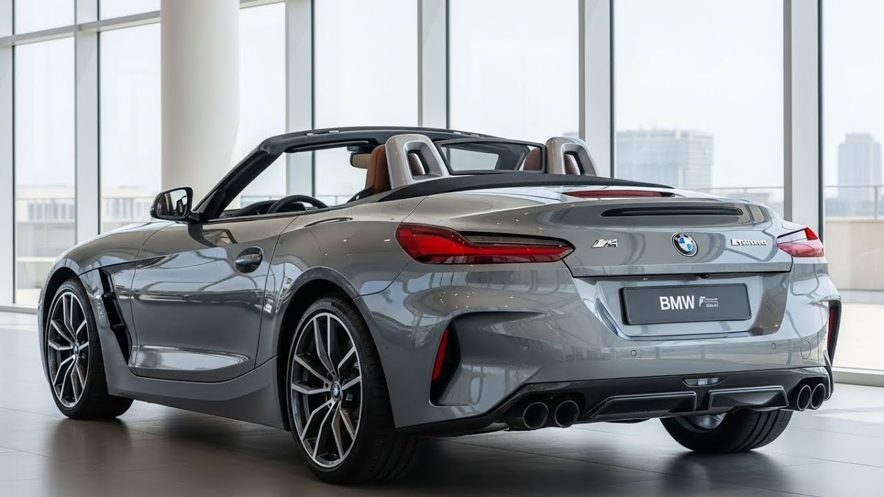 Представлен родстер BMW Z4 2026 года | Спортивный дизайн, мощность и роскошь