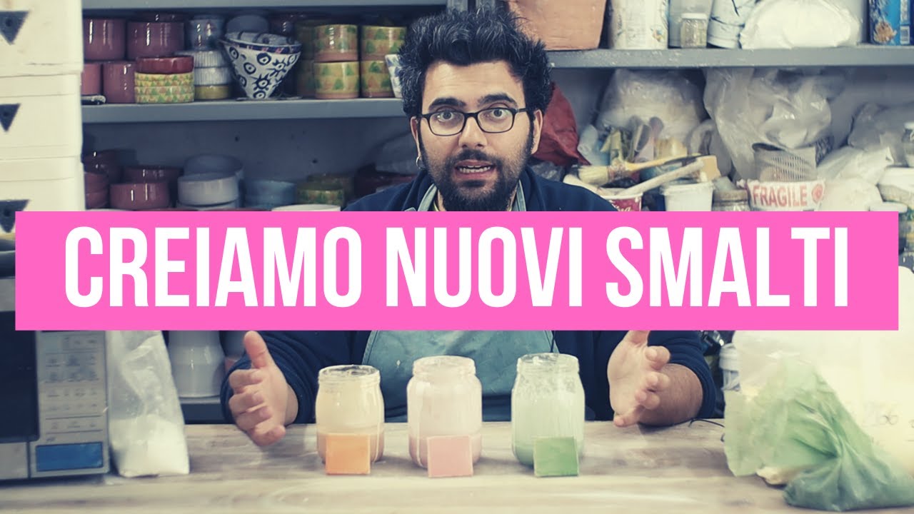 Come creare gli Smalti per la Ceramica Mixando quelli che abbiamo in Casa. Super Facile