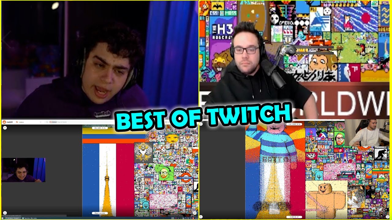 KAMETO ET LA FRANCE CONTRE LE MONDE REDDIT PLACE R PLACE 😂Best of Twitch FR GIGACHAD