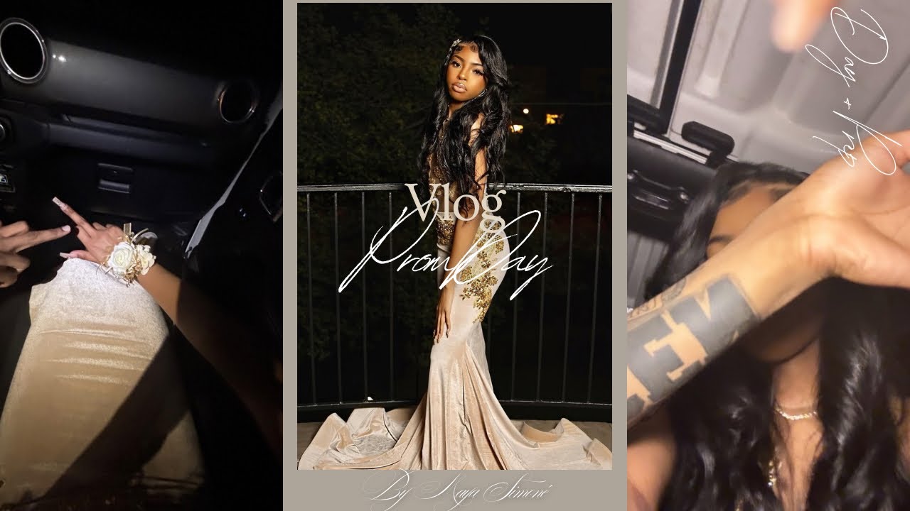 Senior prom 2024 vlog: grwm, appointments, makeup, photos + more! | maya simonè