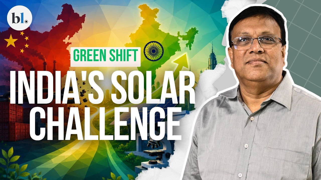 Can India Break Its Solar Dependence on China Through R&D and Innovation? | Green Shift | M Ramesh
